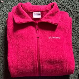 Fushia Pink Columbia Fleece